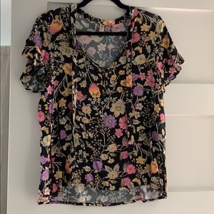 spell & the gypsy collective floral shirt